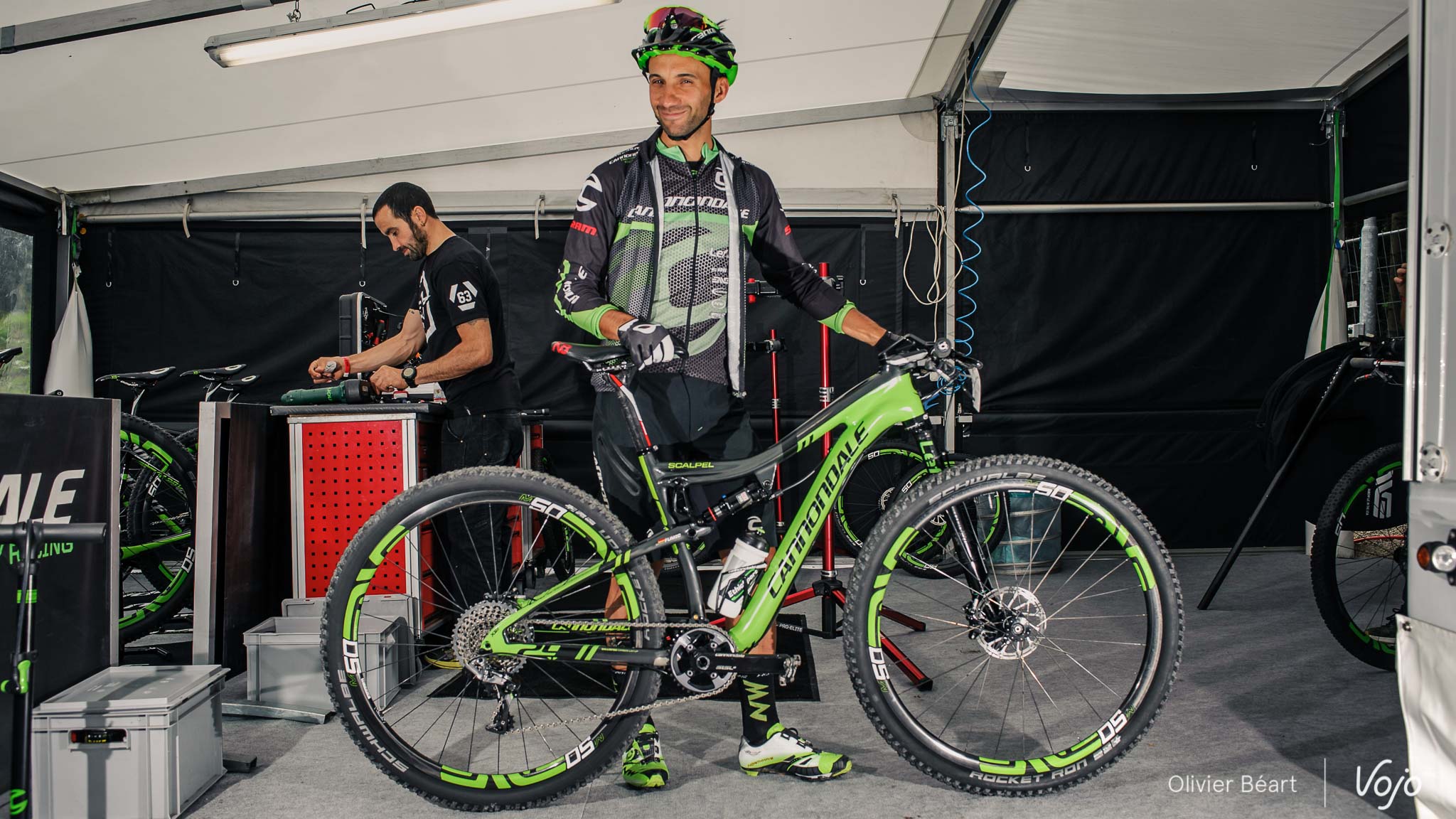 De Cannondale Scalpel van Manuel Fumic tijdens de wereldbeker 2015 had een gewicht van 10,620 kg, wat vergelijkbaar is met het gewicht van de huidige fietsen.