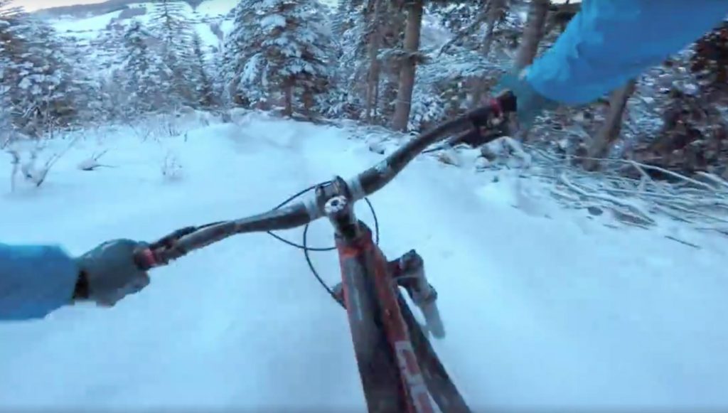 Illustratieve afbeelding van het artikel: "Mountain bike is the new ski"