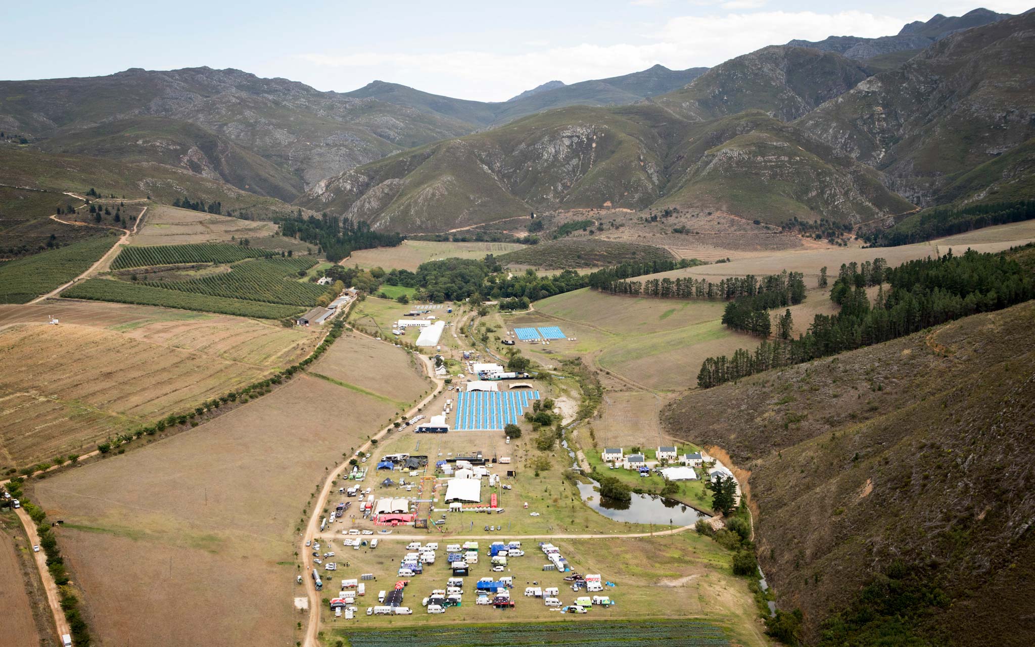 Het kamp in Elandskloof. – Photo by Nick Muzik/Cape Epic/SPORTZPICS