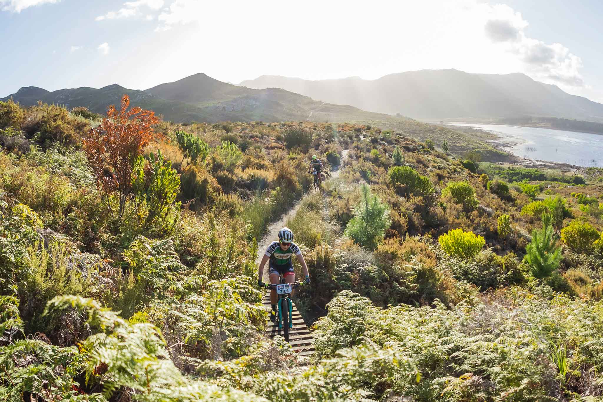 Manuel Fumic en Henrique Avancini – Photo by Nick Muzik/Cape Epic/SPORTZPICS