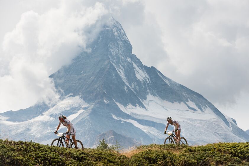 Swiss Epic: met zicht op de bergen!