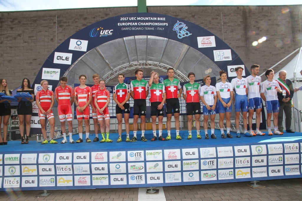 Illustratieve afbeelding van het artikel: "EK MTB Darfo Boario Terme: Zwitserland beste in Team Relay"