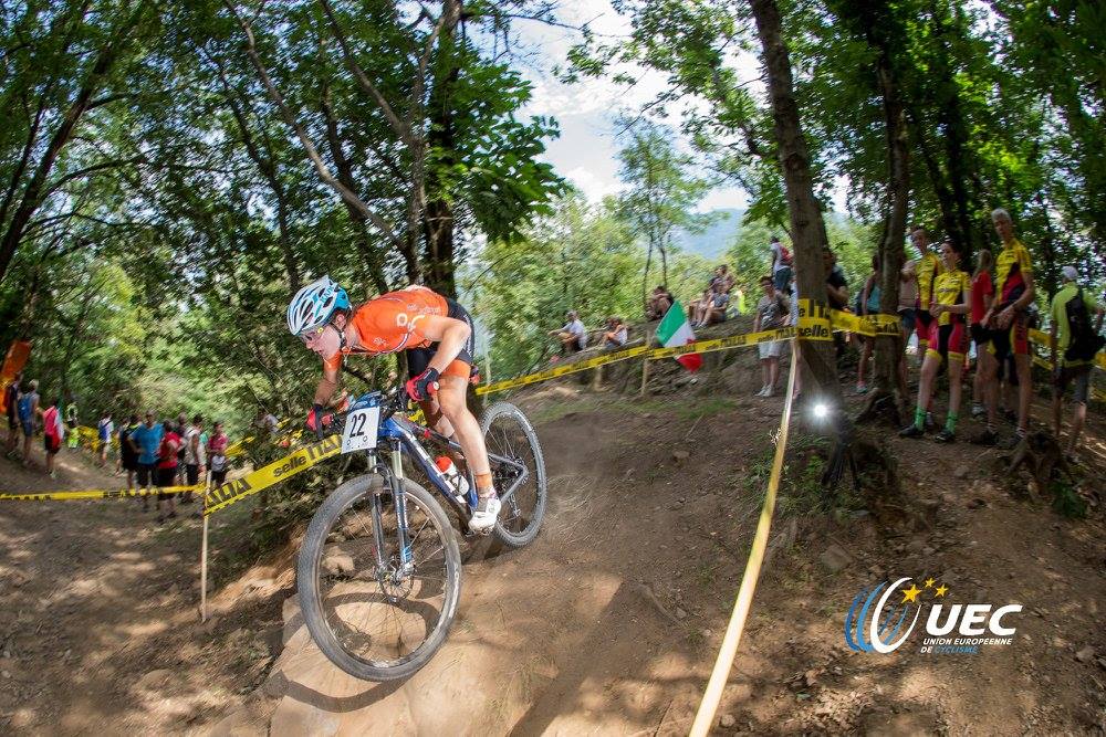 Brons voor Anne Tauber op derde dag EK MTB!