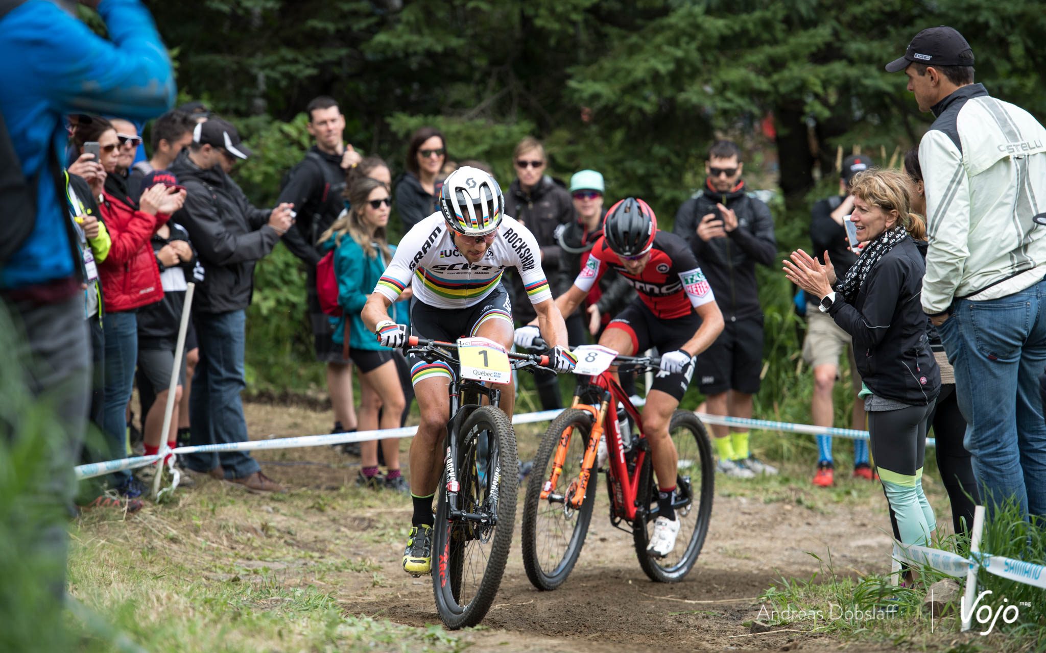 World Cup XC Mont-Sainte-Anne: Schurter en Belomoina stellen eindzege veilig