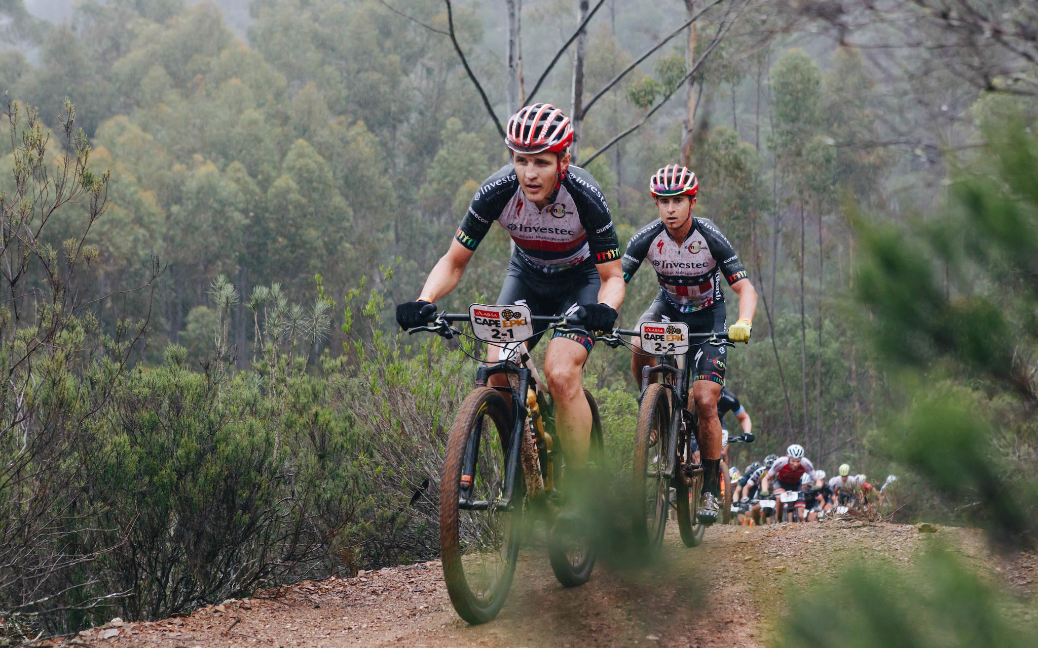 Jaroslav Kulhavy & Christoph Sauser – Photo by Ewald Sadie/Cape Epic/SPORTZPICS