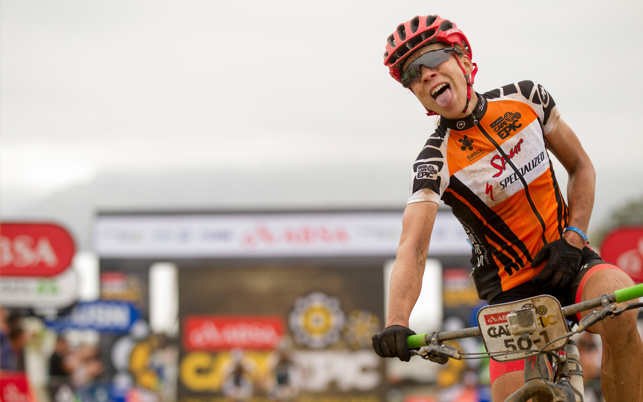 Annika Langvad. Photo by Gary Perkin/Cape Epic/SPORTZPICS