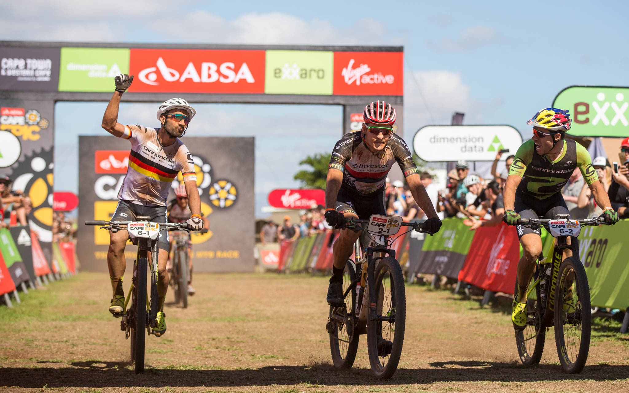 Dubbelslag voor Manuel Fumic & Henrique Avancini in Absa Cape Epic