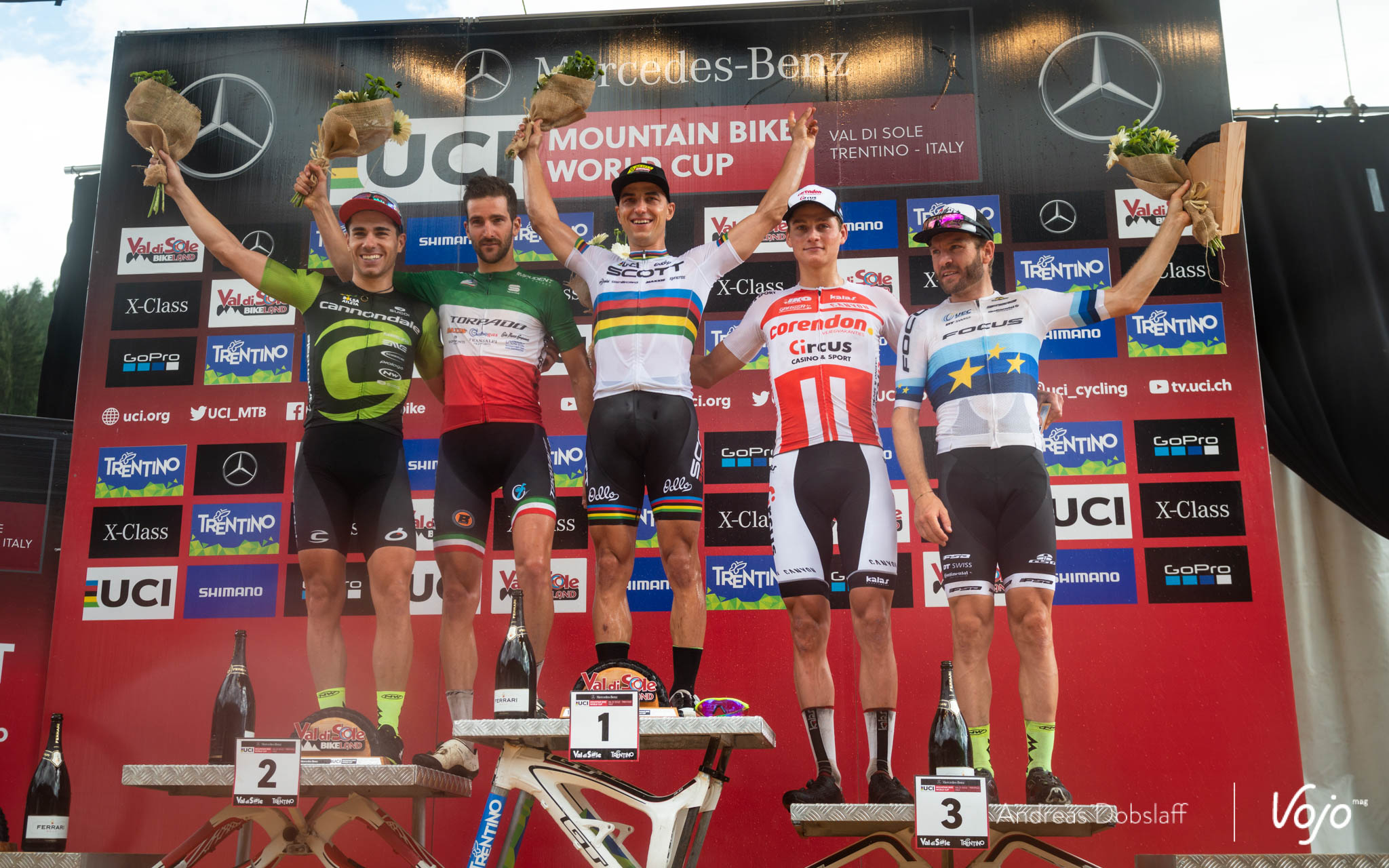 World Cup MTB Val di Sole: Nino Schurter legt zijn wil op!