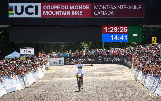 World Cup MTB Mont-Sainte-Anne: Jolanda Neff heeft de ...