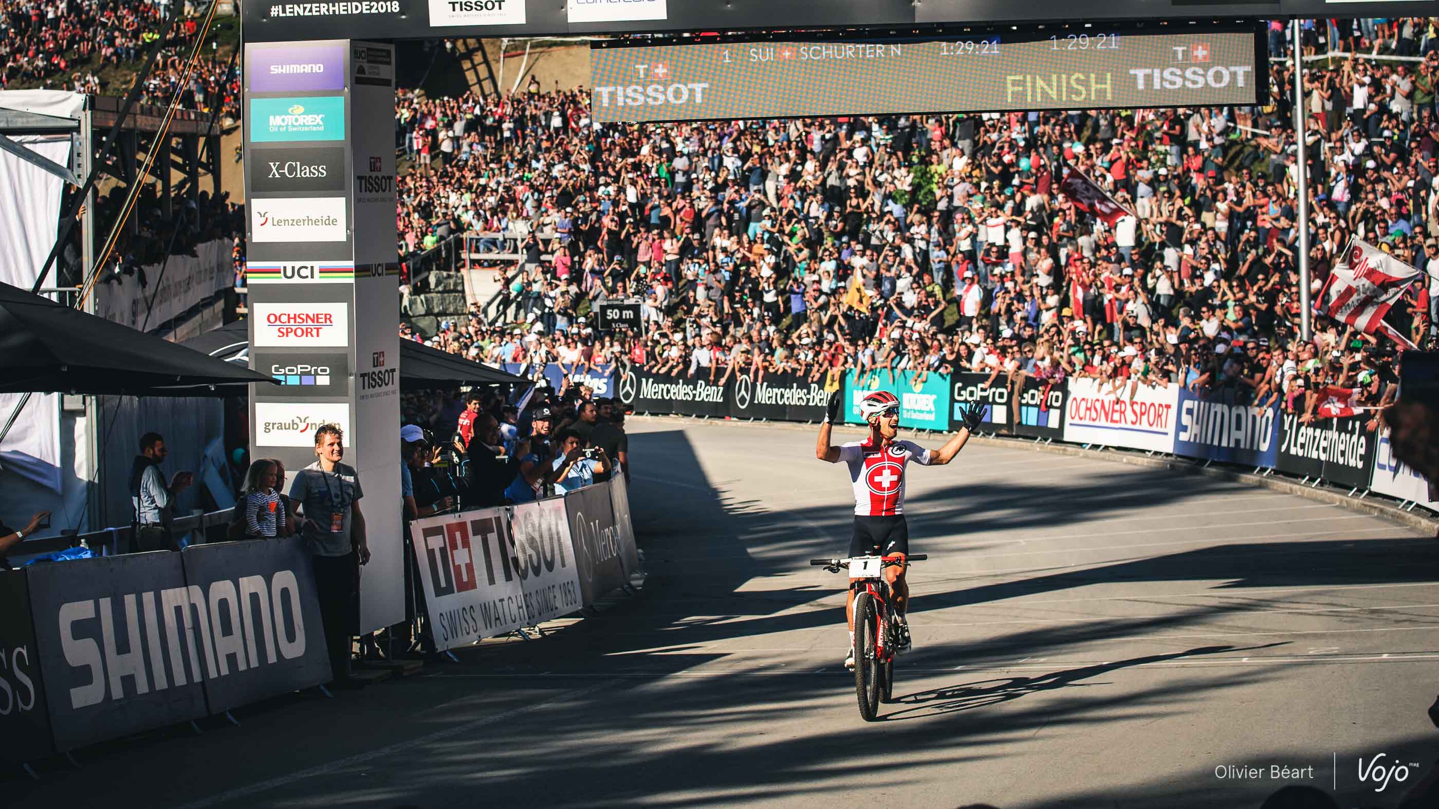 WK MTB 2018 Lenzerheide: zevende wereldtitel voor Nino Schurter!