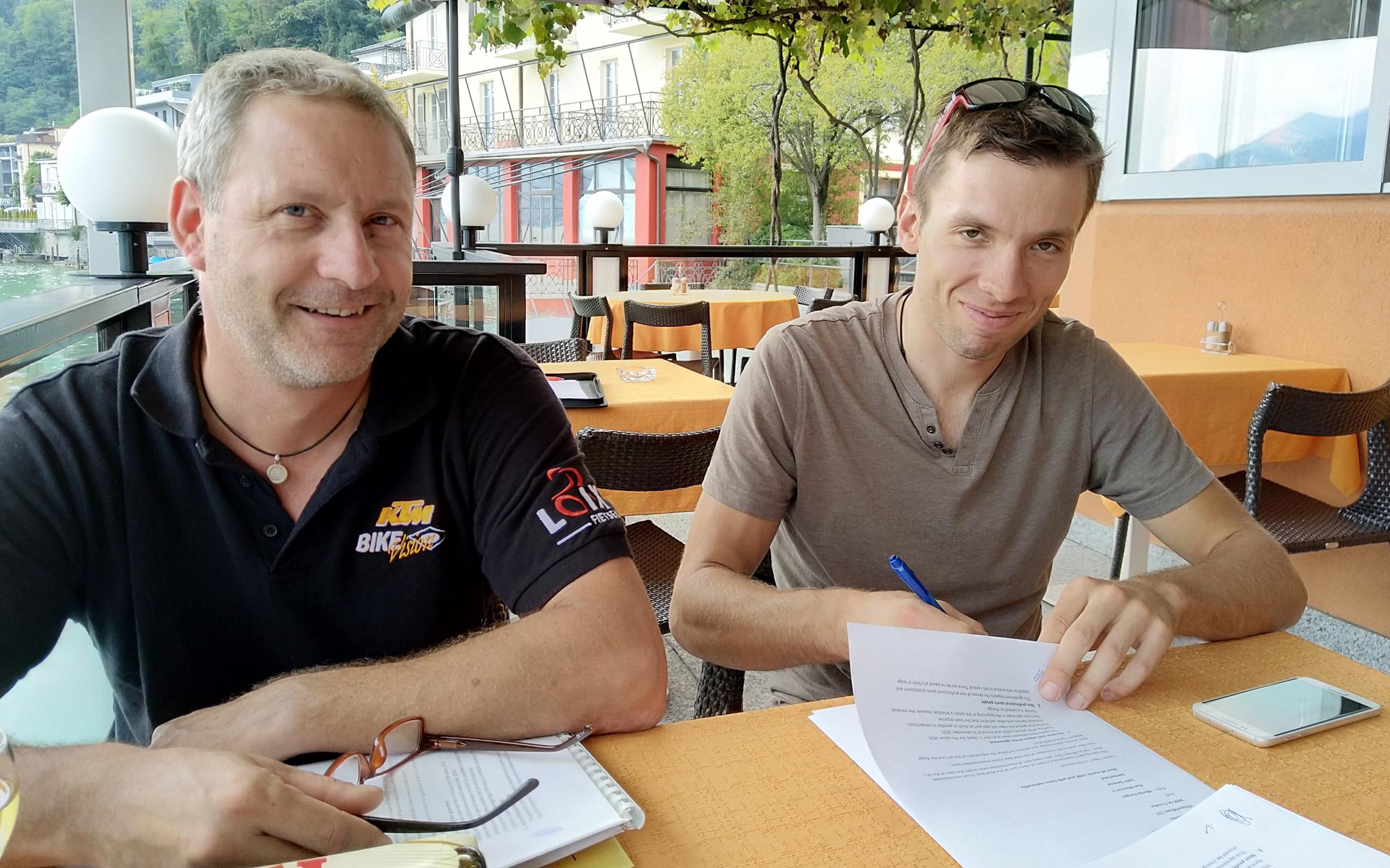 Zwitser Martin Fanger tekent bij Belgische KTM-Bike Vision