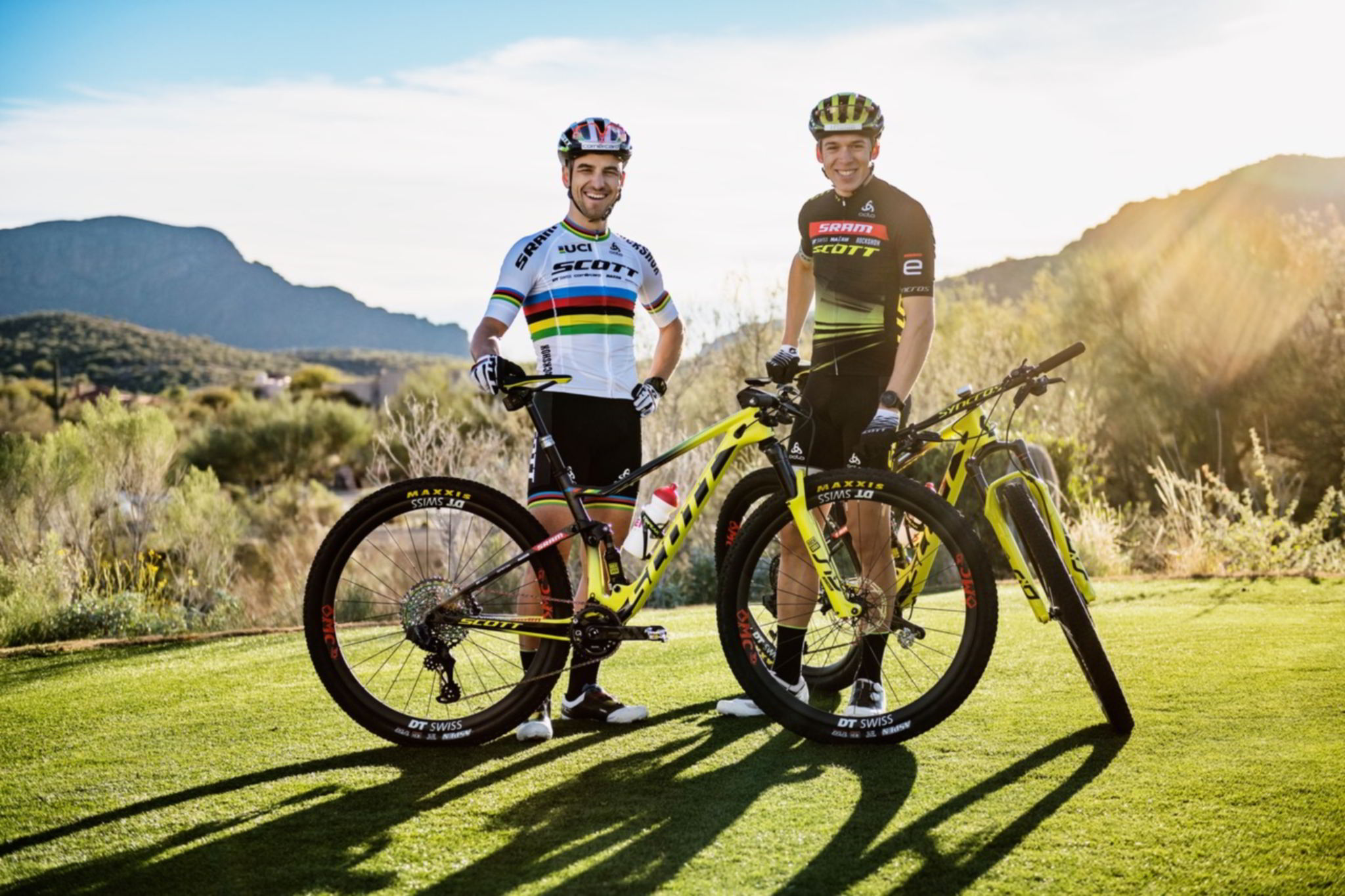 Schurter en Frischknecht mikken op eindwinst in de Cape Epic!