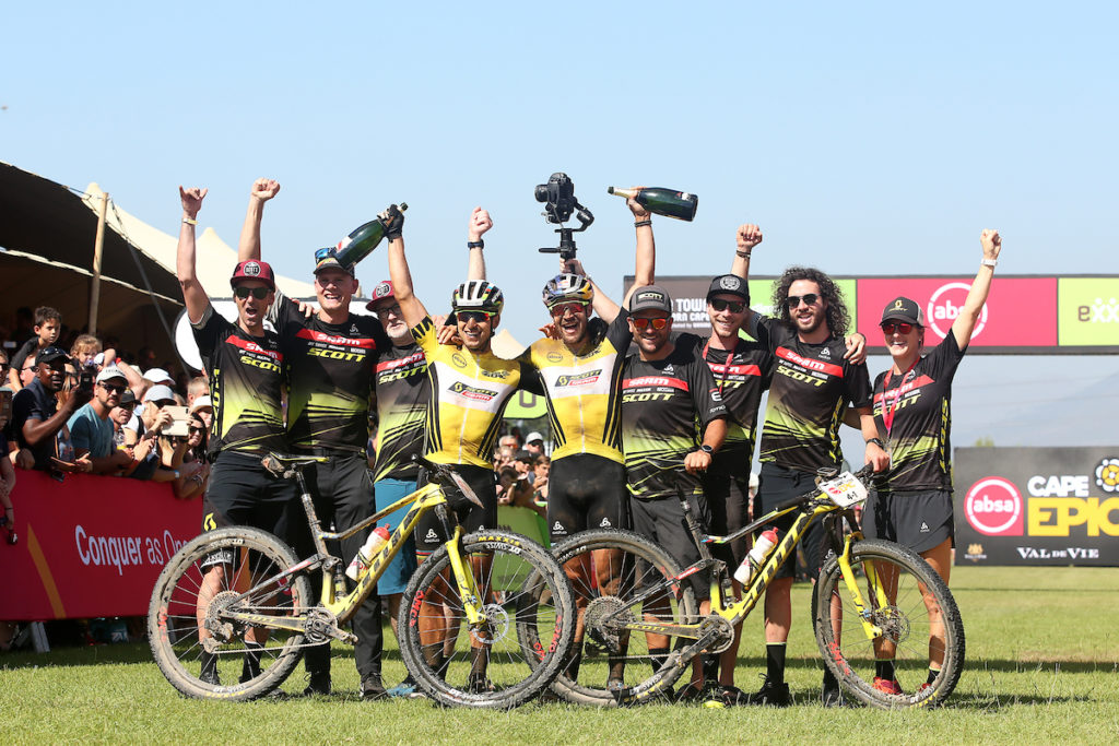 Scott, Nino Schurter en Lars Forster of hoe ze de Cape Epic naar hun hand wisten te zetten