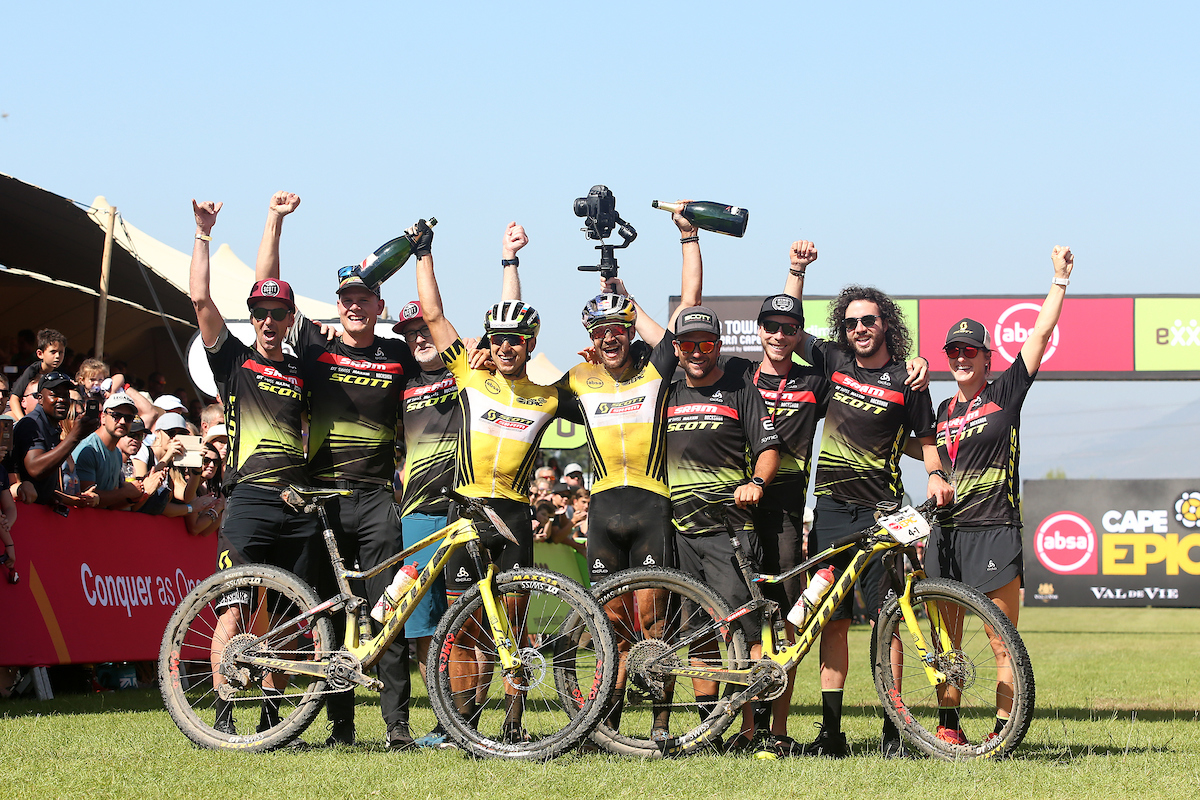 Scott, Nino Schurter en Lars Forster of hoe ze de Cape Epic naar hun hand wisten te zetten