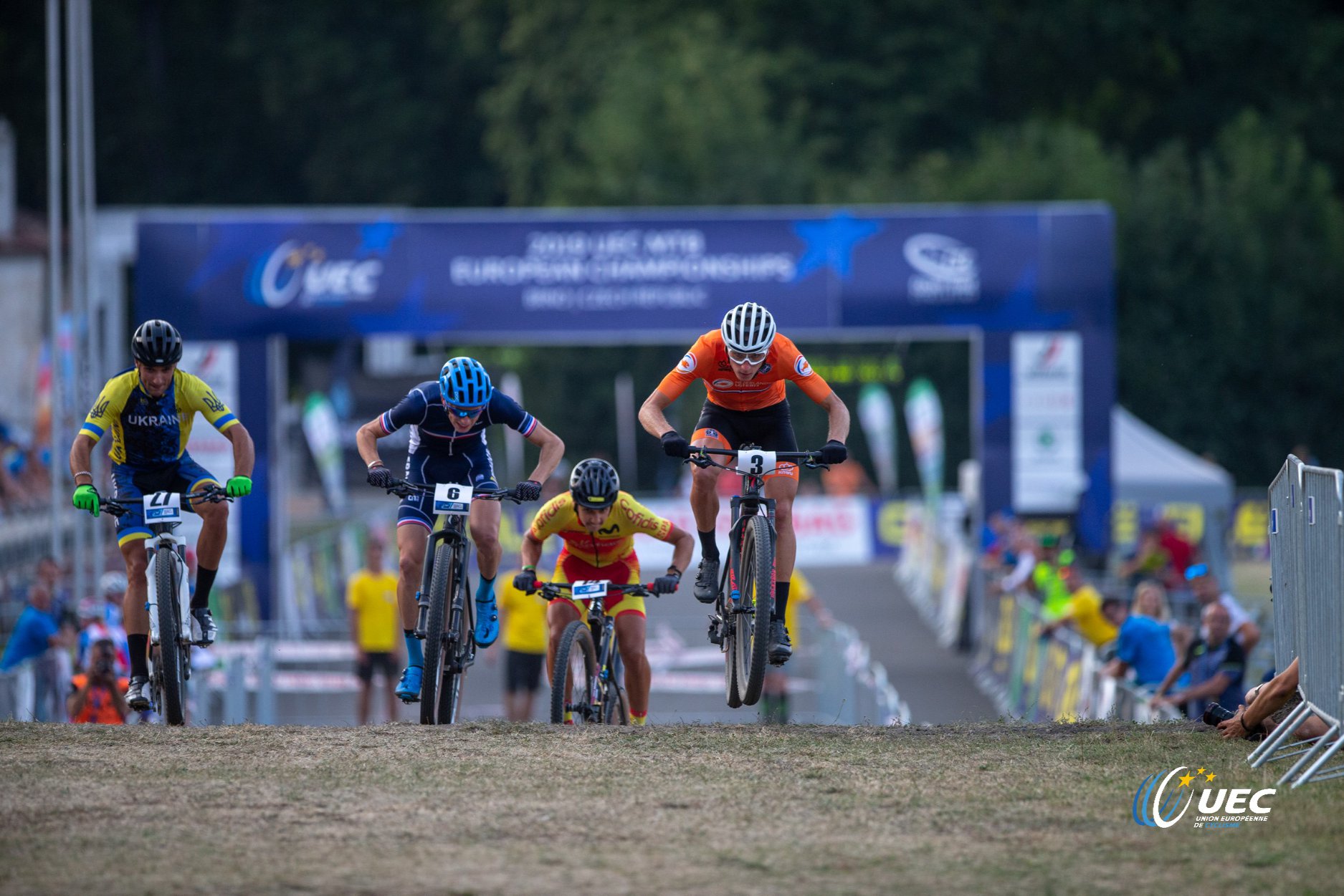 EK MTB Brno: geen podium voor Jeroen van Eck in Eliminator