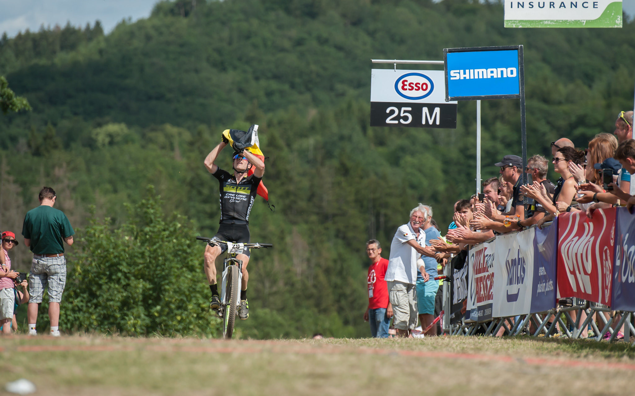 BK MTB Houffalize: Githa Michiels en Jens Schuermans maken favorietenrol waar!