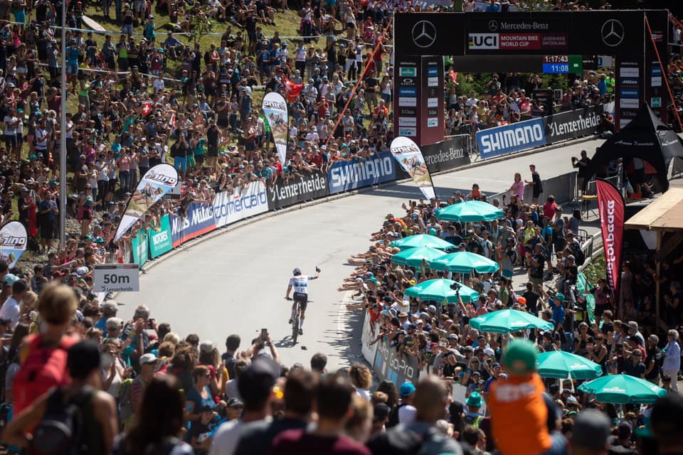 World Cup MTB Lenzerheide: Mathieu van der Poel kwam, zag en overwon!