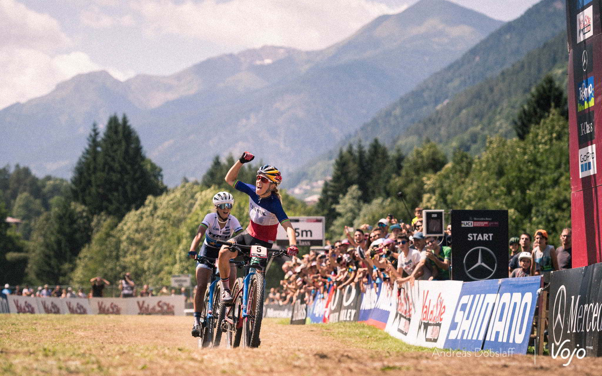 Pauline Ferrand-Prévot wint World Cup MTB Val di Sole!