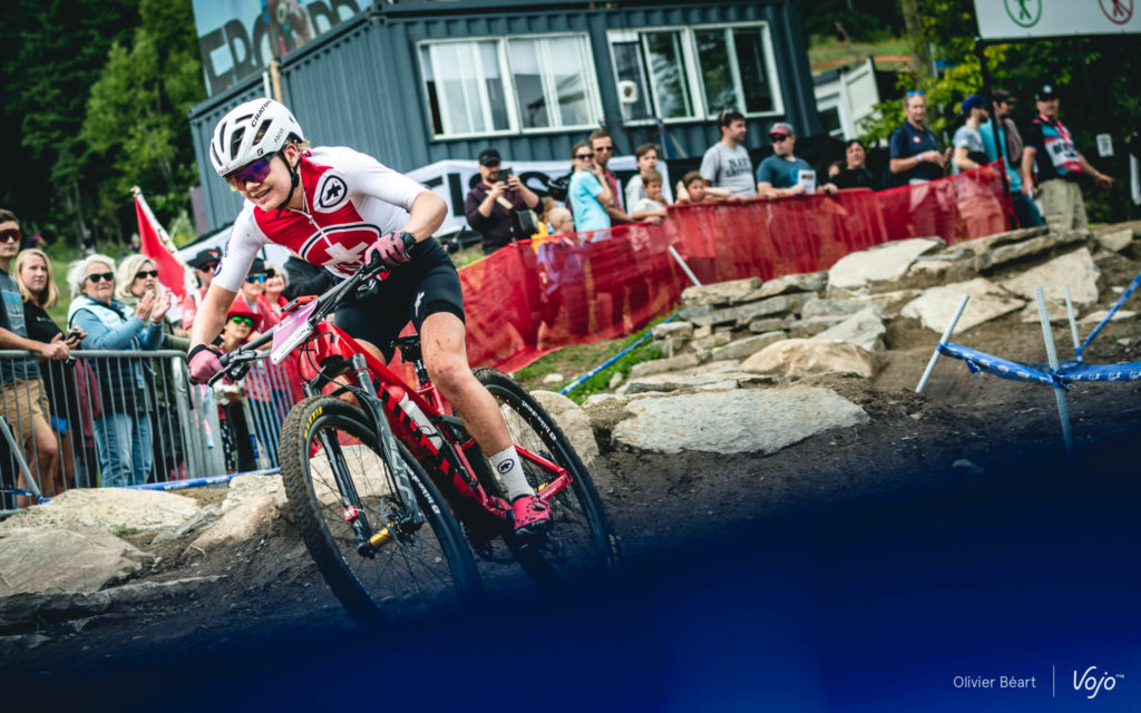 WK MTB Mont-Sainte-Anne: Sina Frei grijpt het goud!