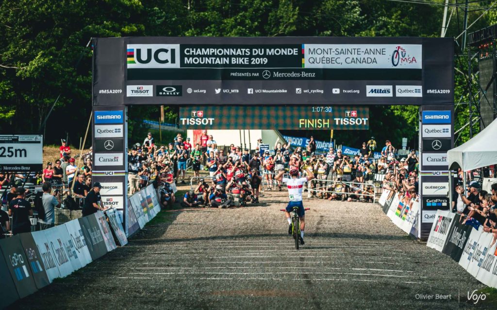 WK MTB Mont-Sainte-Anne: Brits en Zwitsers goud bij de junioren