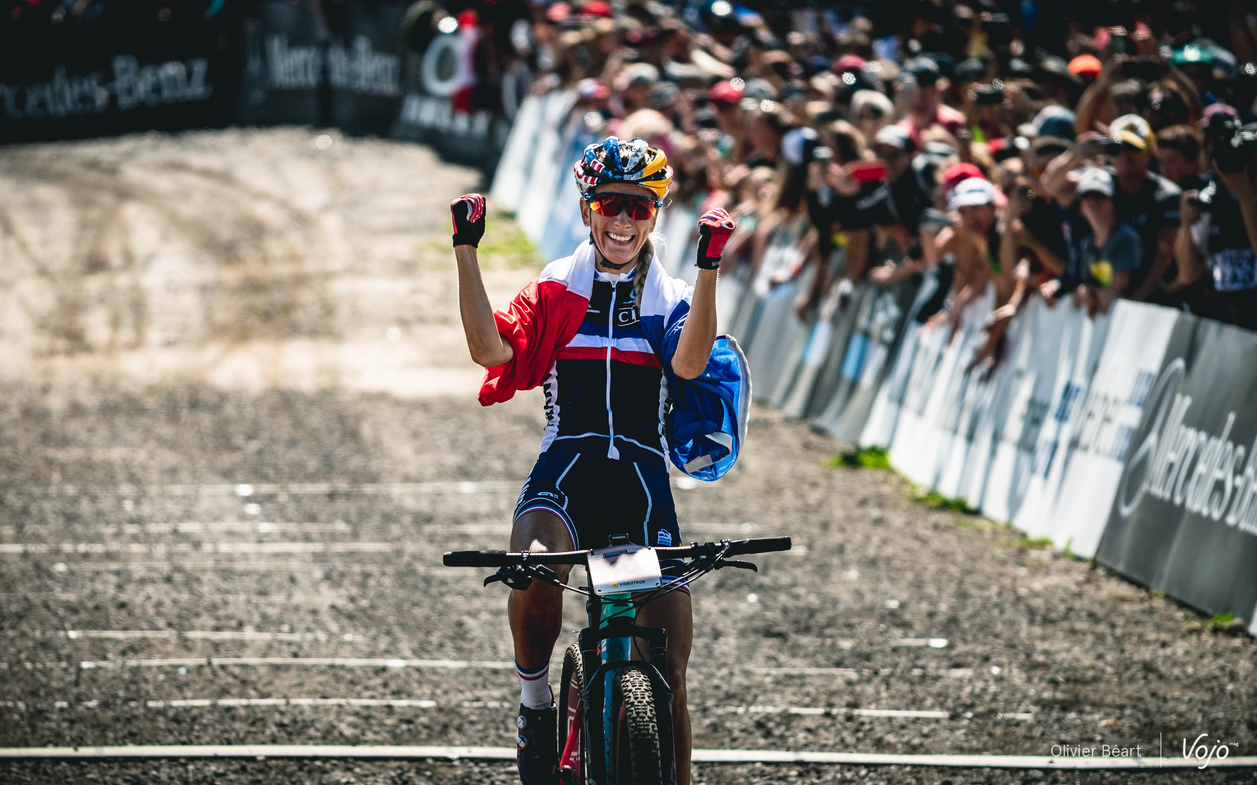 WK MTB Mont-Sainte-Anne: Pauline Ferrand-Prévot is de nieuwe wereldkampioene!