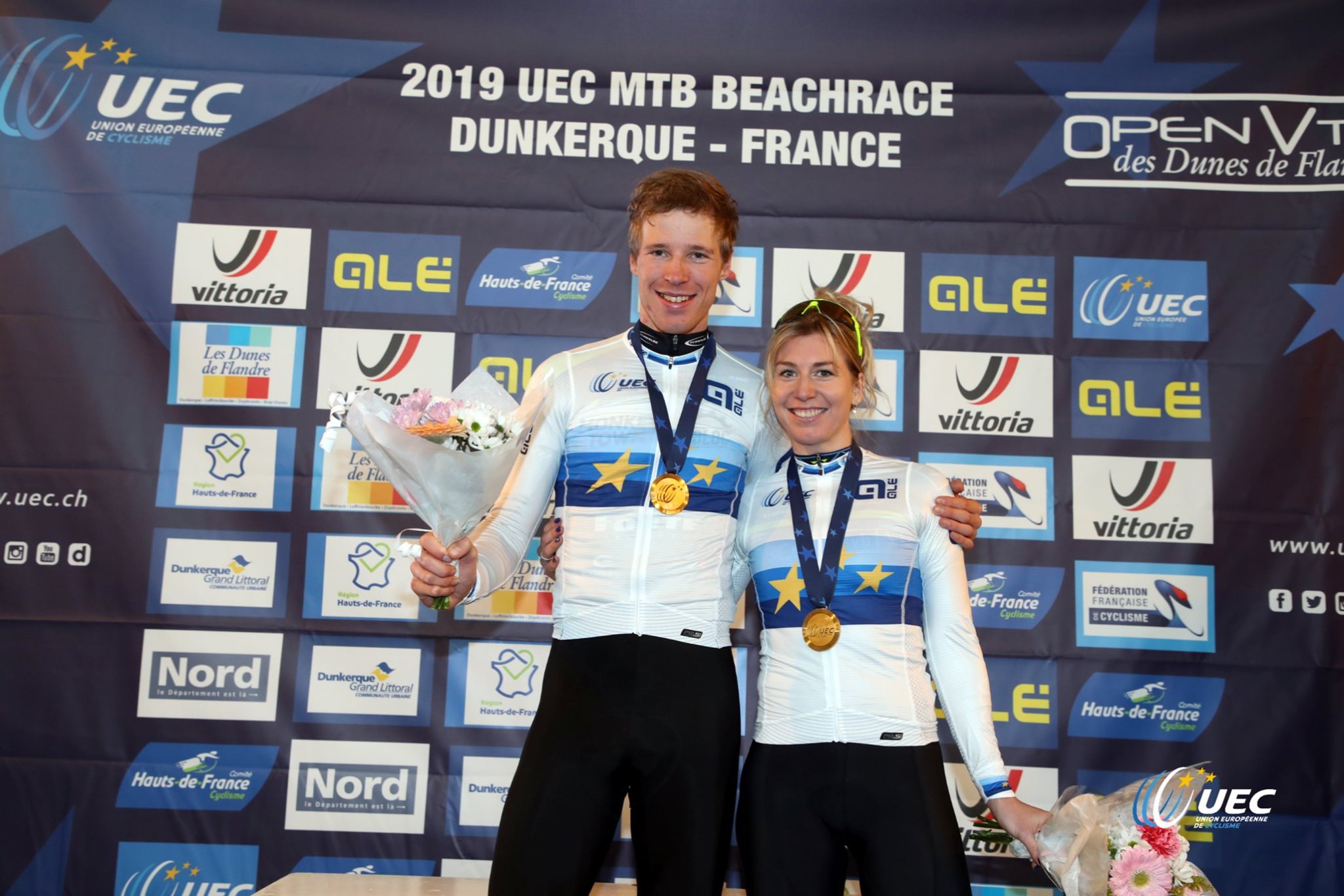 Nederland boven op EK MTB Beachrace