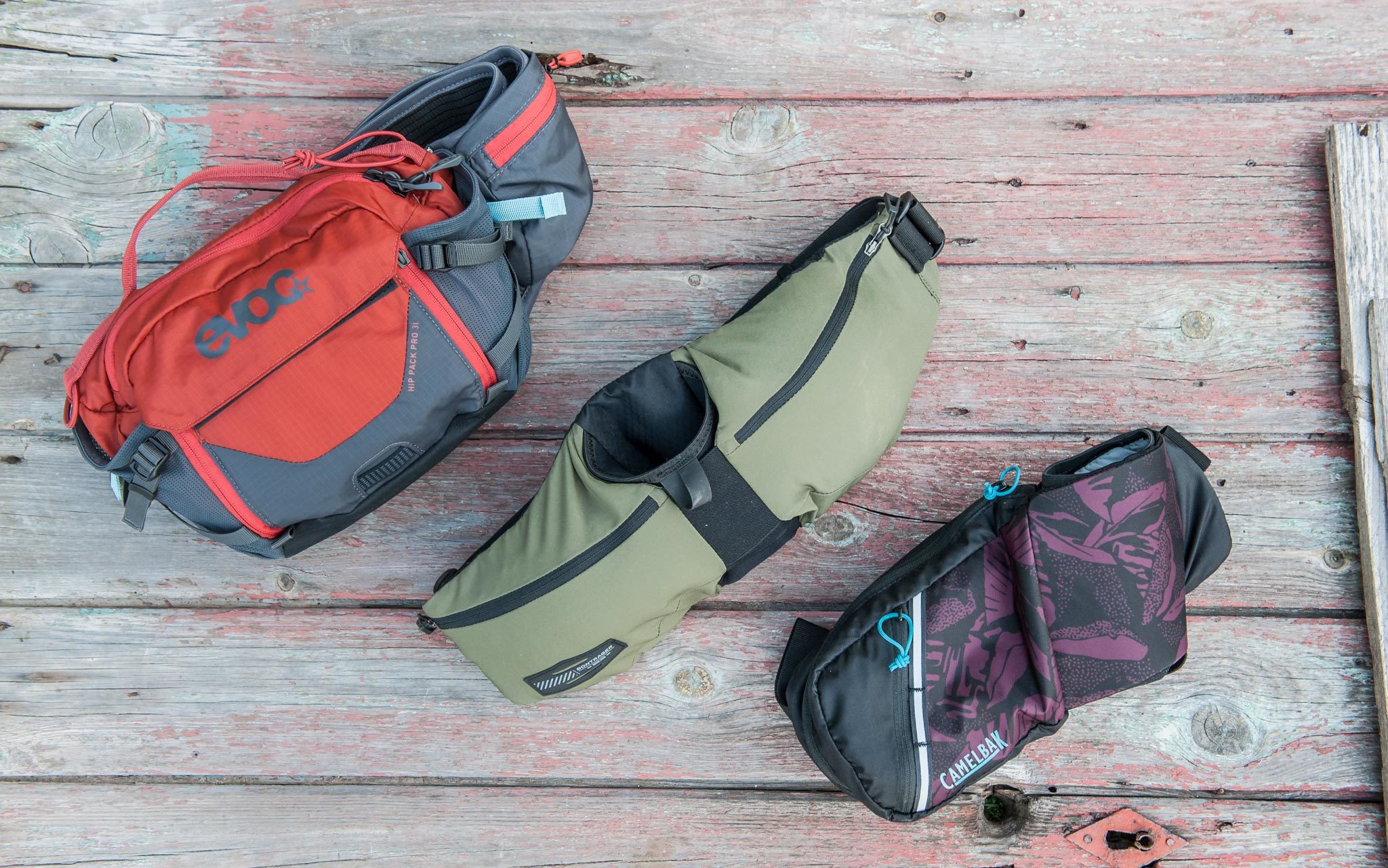 Test | Bontrager Rapid Pack, CamelBak Podium Flow Belt & Evoc Hip Pack Pro: drie heuptasjes rond het middel gesnoerd