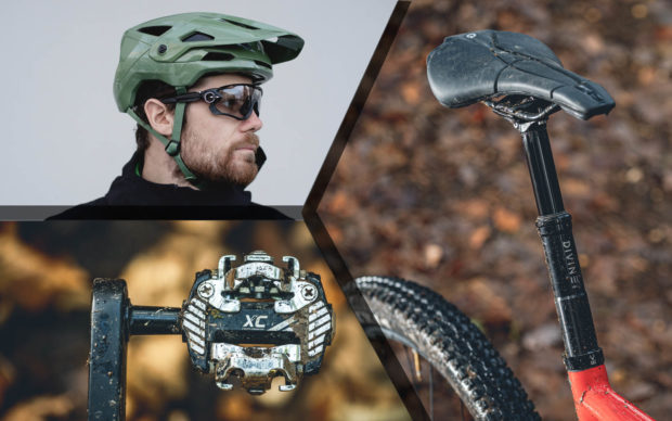 Test #18 | BikeYoke Divine zadelpen, Scott Stego Plus-helm & XC-pedalen - Vojo Magazine