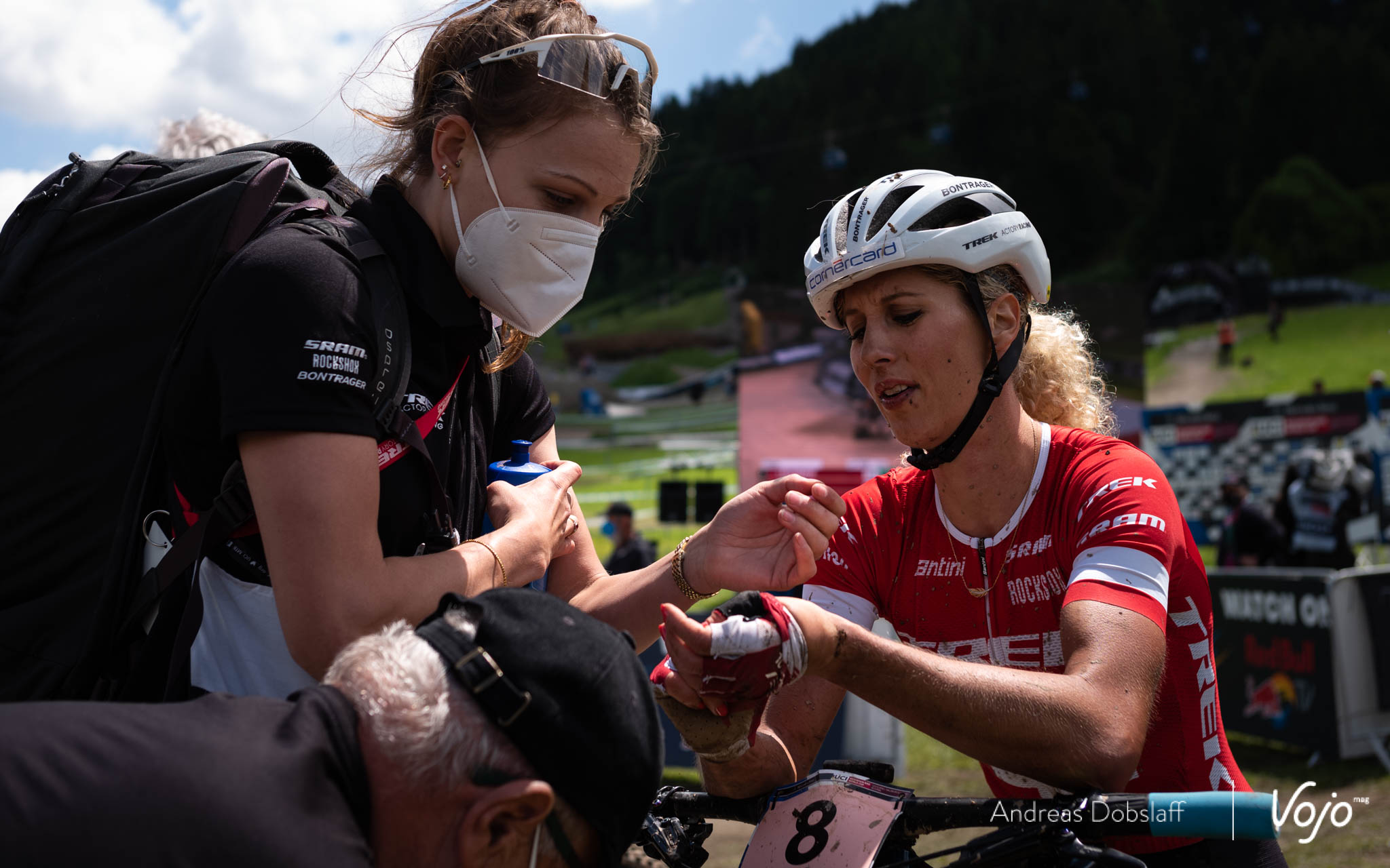 Githa Michiels en Jolanda Neff keren gehavend terug uit Leogang!