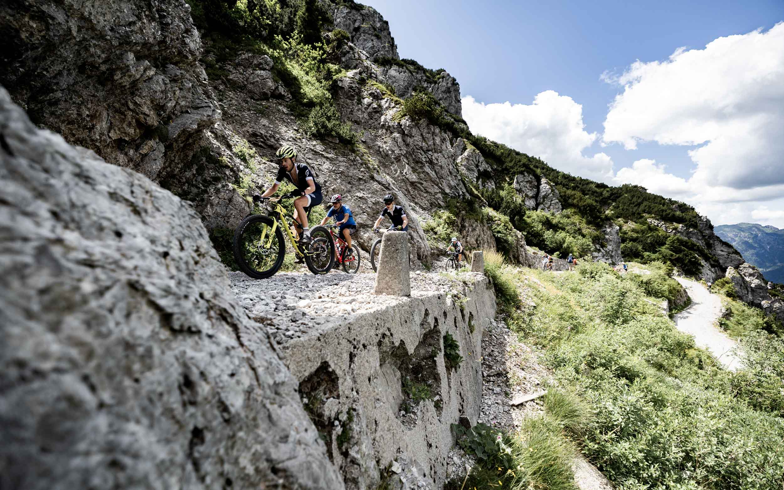 Dit is het parcours van de Bike Transalp 2022