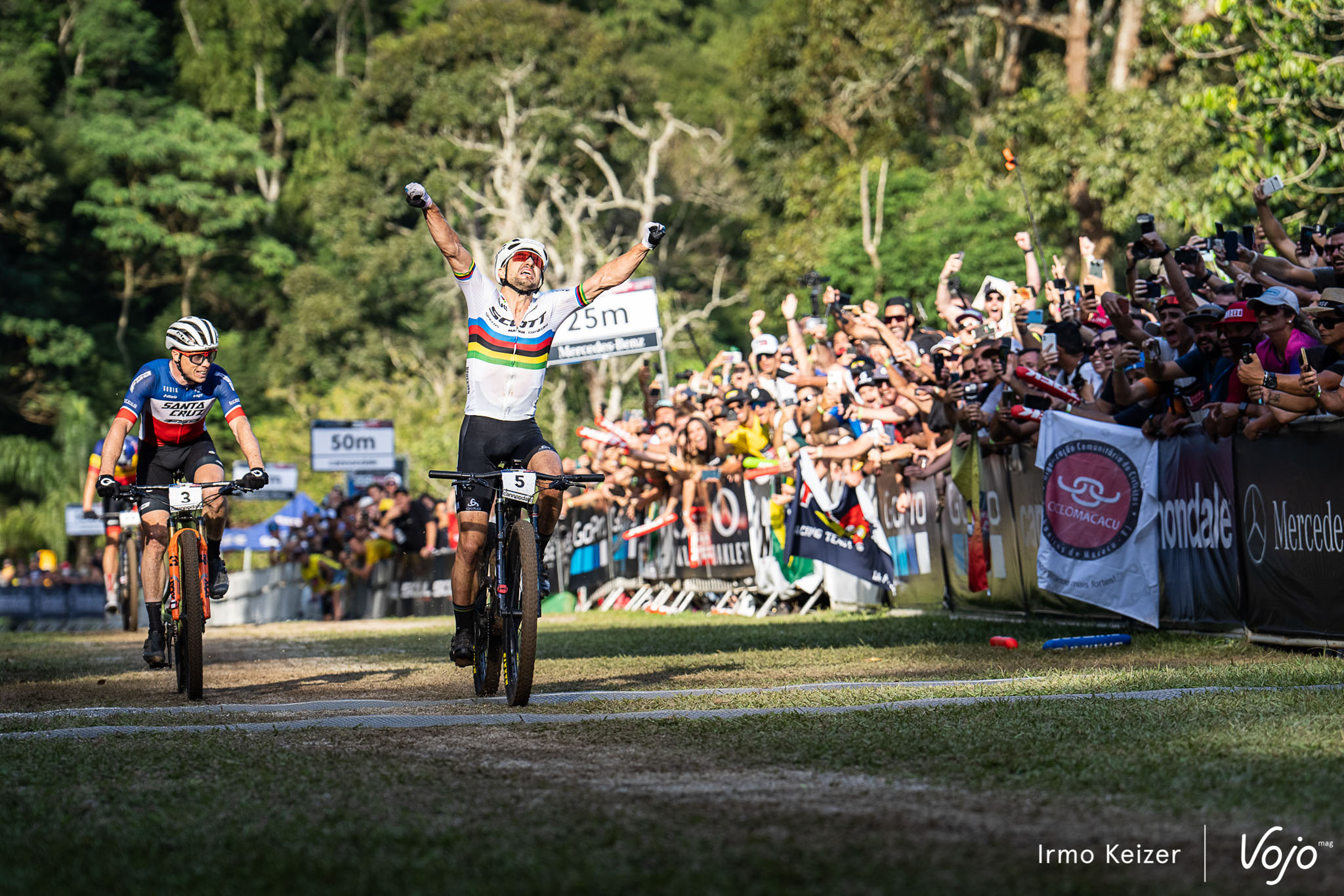 World Cup XCO Petrópolis: Schurter evenaart het record van Absalon!