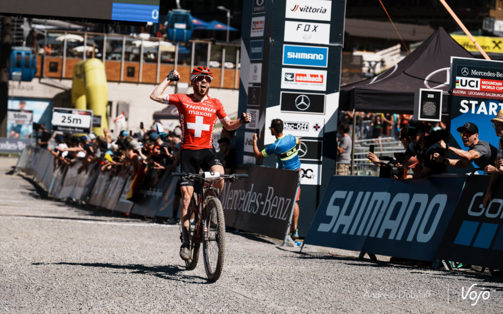 Illustratieve afbeelding van het artikel: "World Cup XCO Leogang: Lecomte en Flückiger terug op de troon!"
