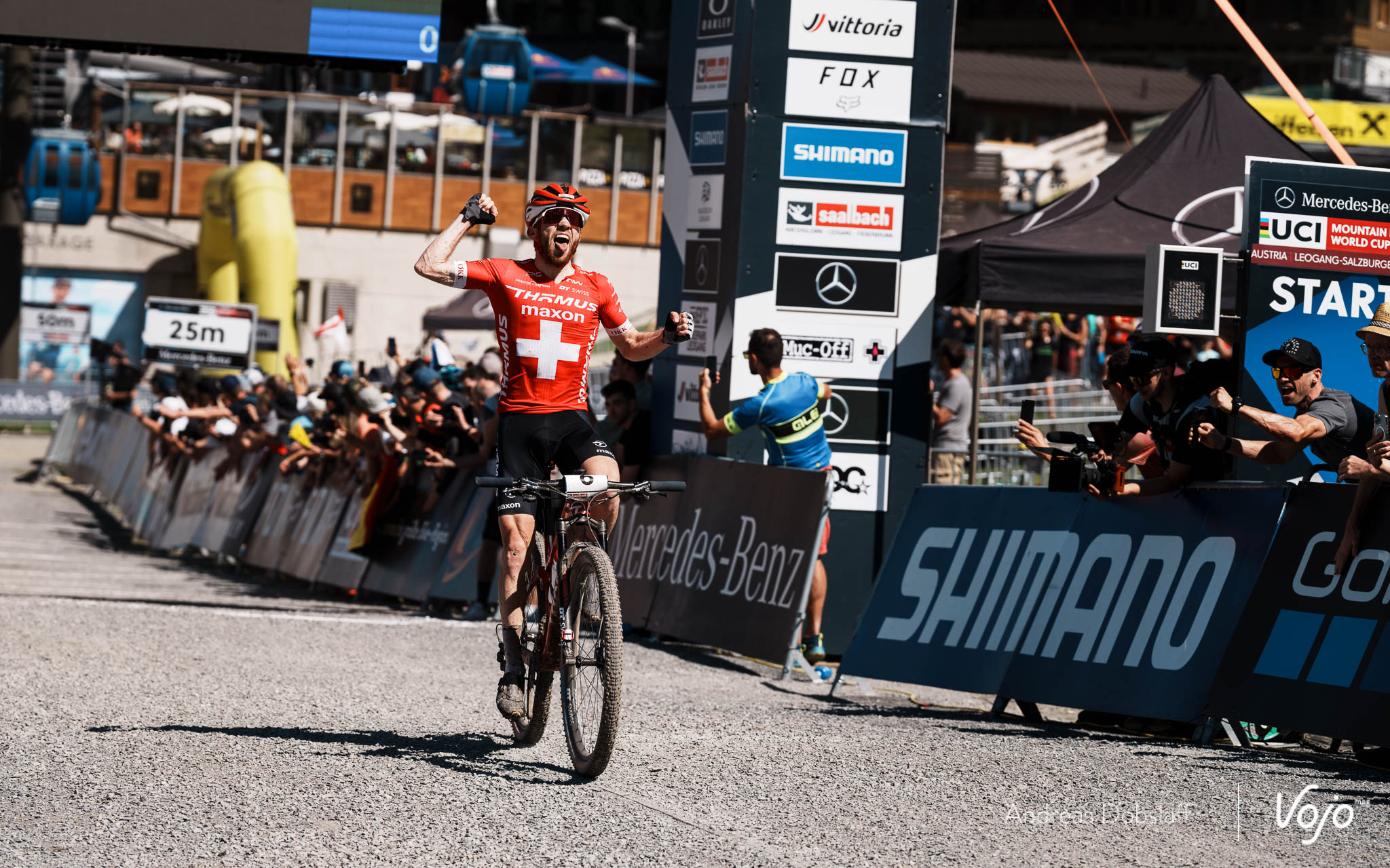 World Cup XCO Leogang: Lecomte en Flückiger terug op de troon!