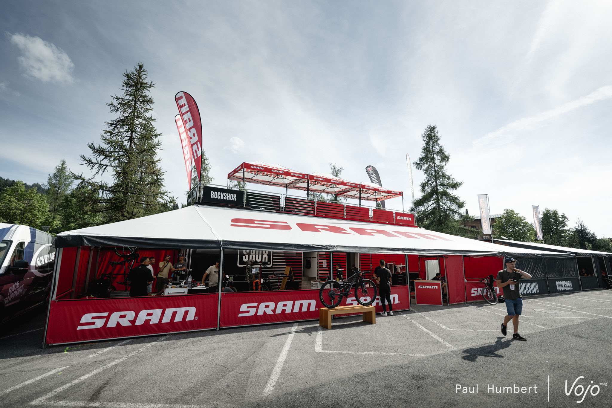 WK MTB Les Gets 2022 | Een rondleiding in de Sram Race Support-truck