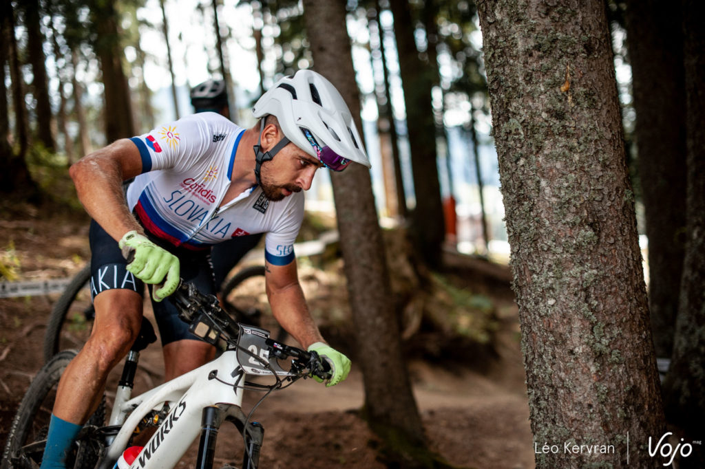 WK MTB Les Gets 2022 | Peter Sagan in de e-bike wedstrijd