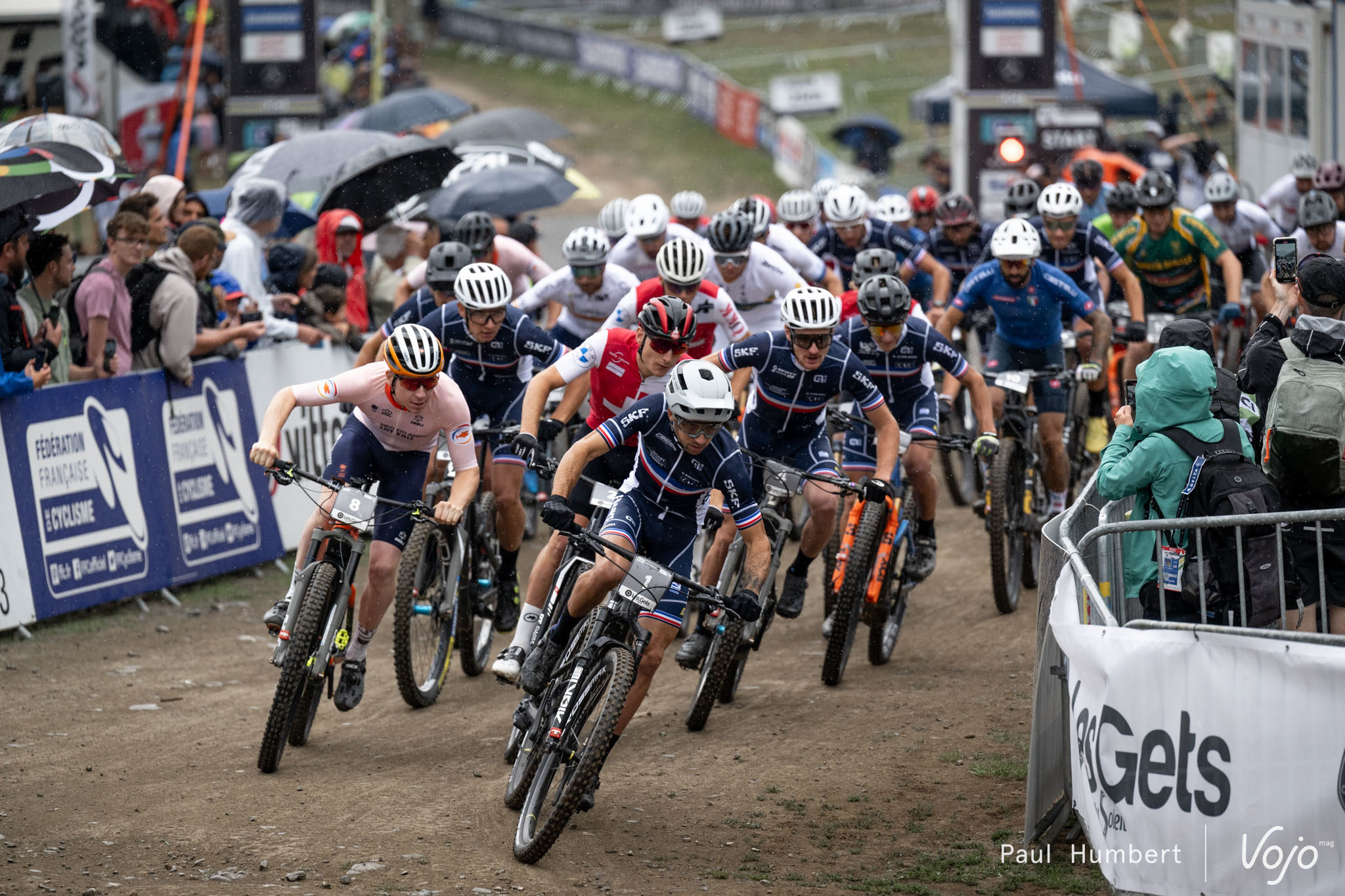 WK MTB Les Gets 2022 ⎜ E-MTB: Göldi en Gilloux vernieuwen hun titel!