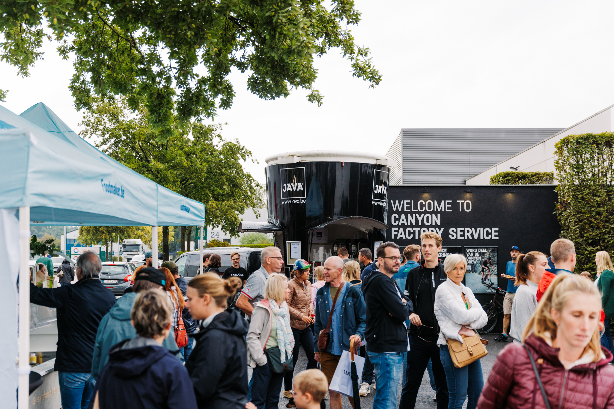 Canyon opent zijn eerste Factory Service concept in België!