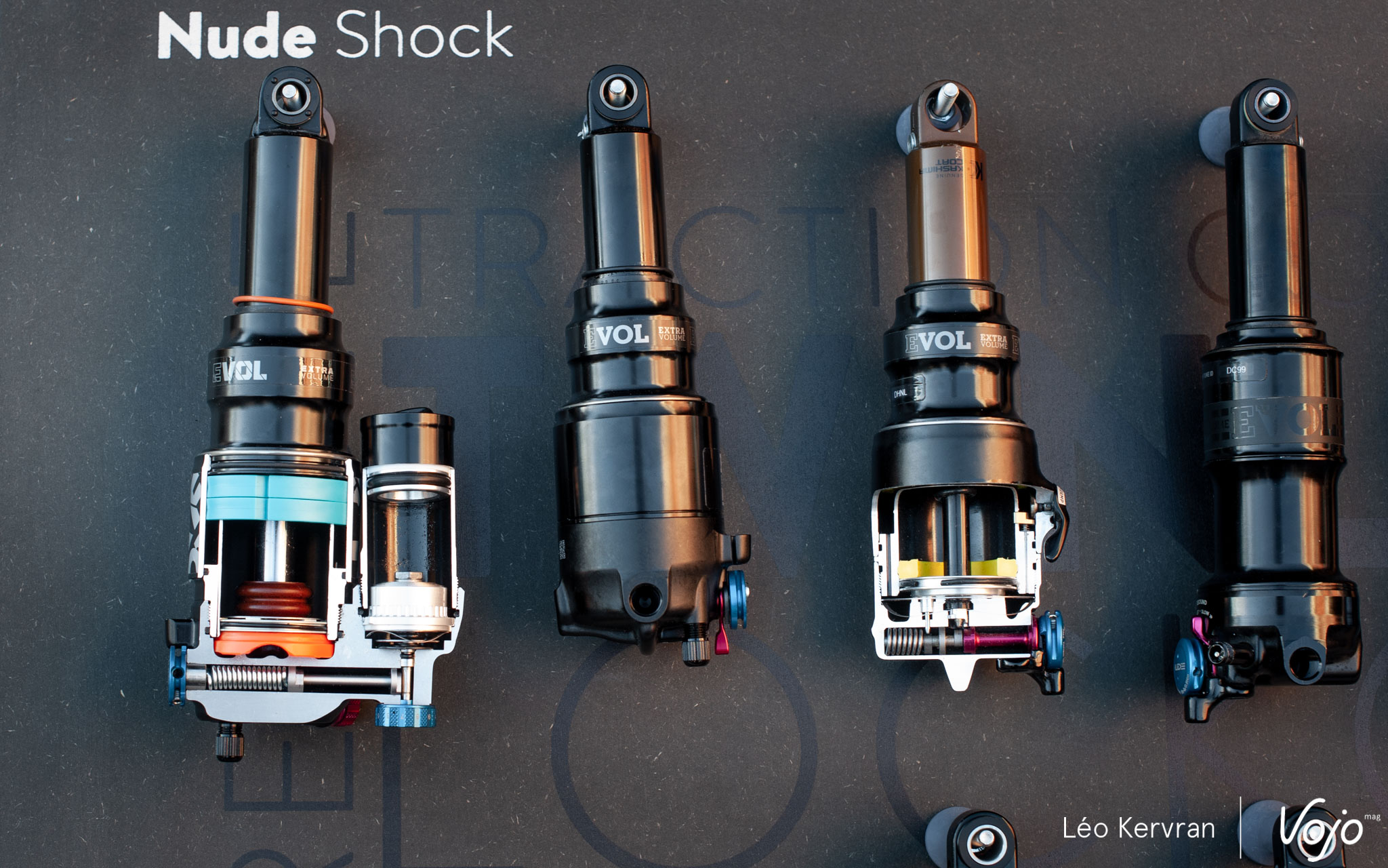 Van links naar rechts: de Float X Nude van de Genius ST, de Nude 5T van de Genius 900, de Nude TR van de vorige Genius (modellen 900 en 910) en de Float DPS die we ook zagen op de vorige Genius (modellen 930 en daaronder).