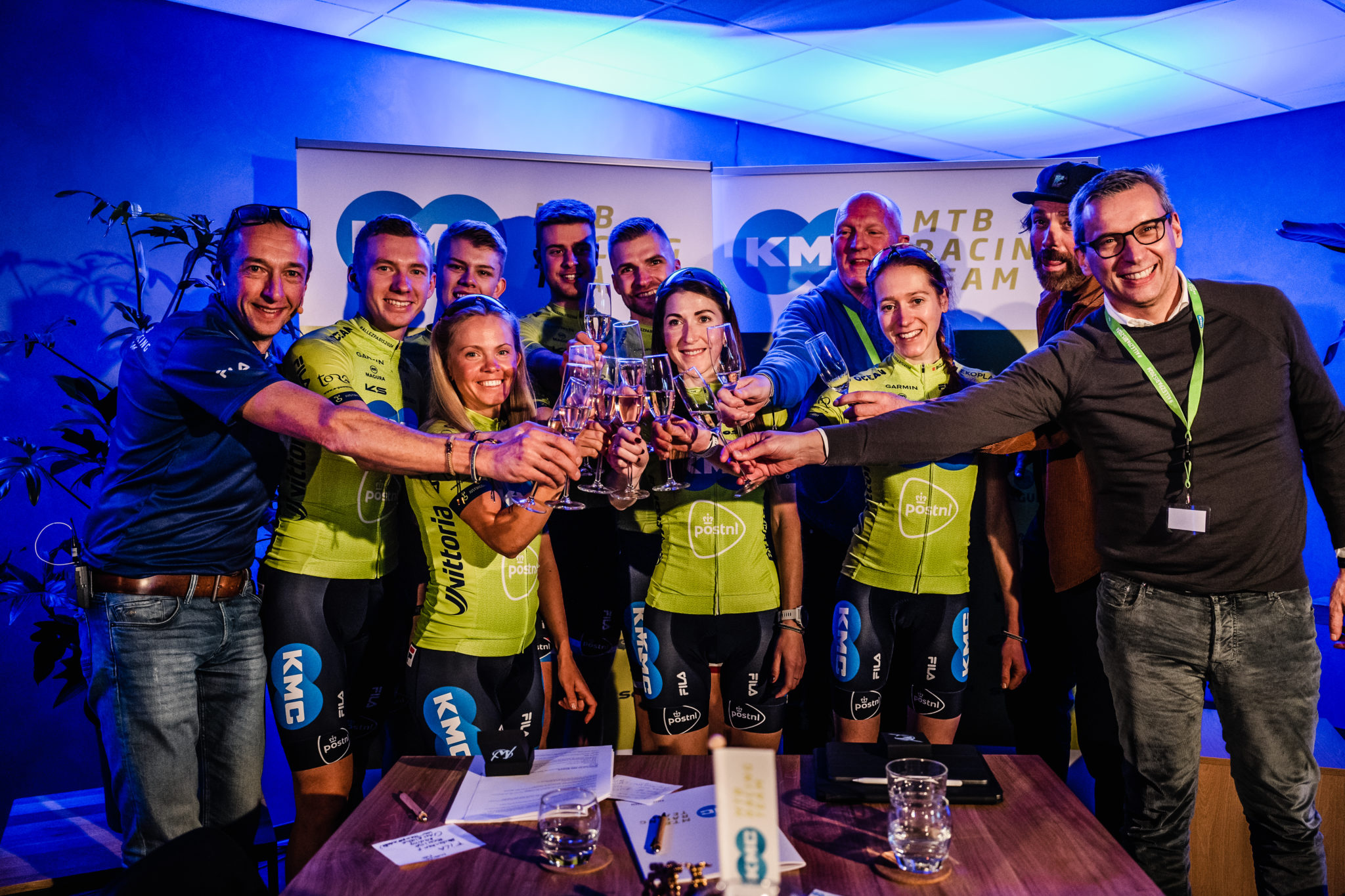 Het KMC MTB Racing Team op weg naar Parijs 2024