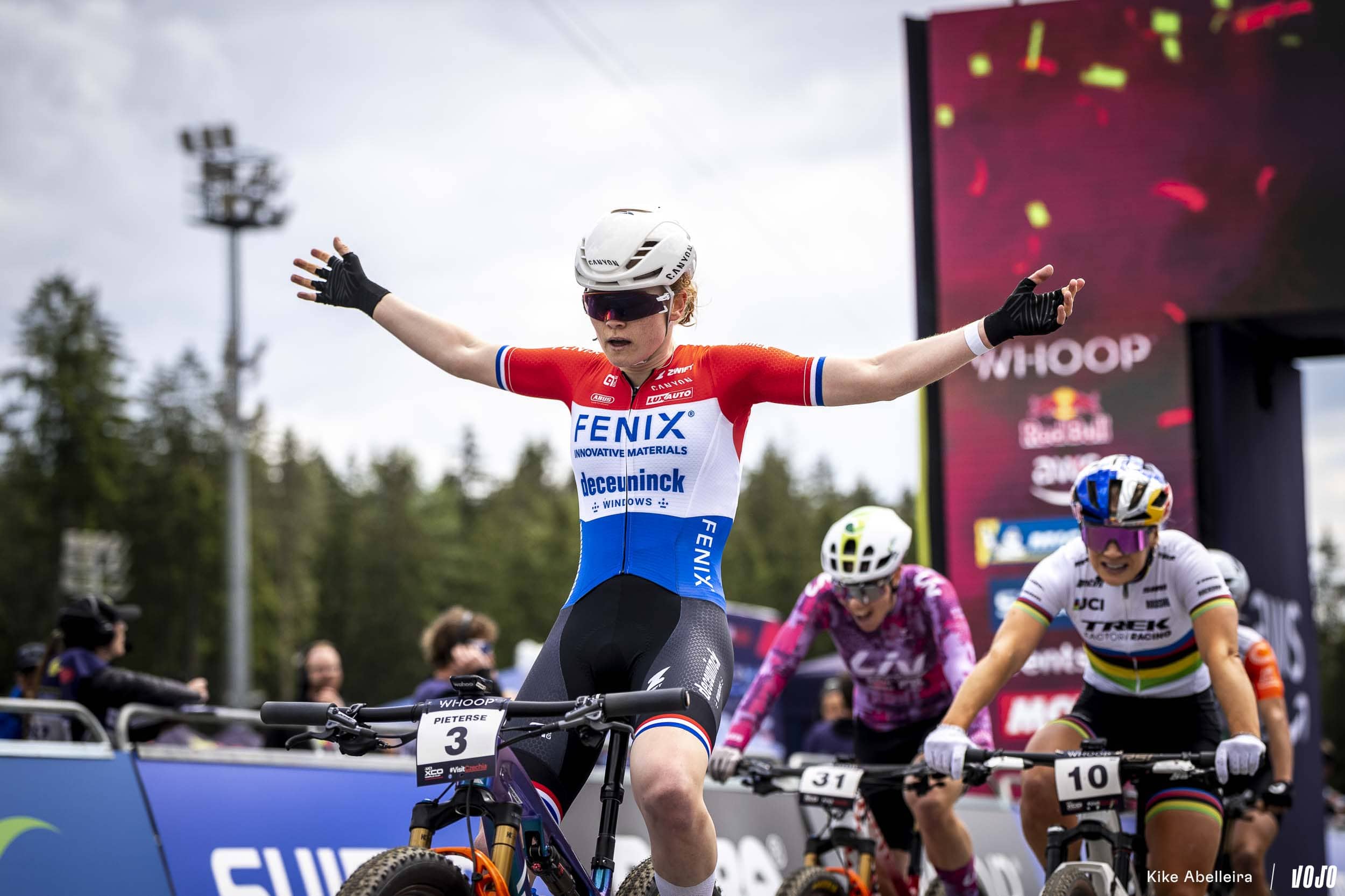 World Cup MTB 2025 | XCC Nové Město #3: meteen raak voor Puck Pieterse