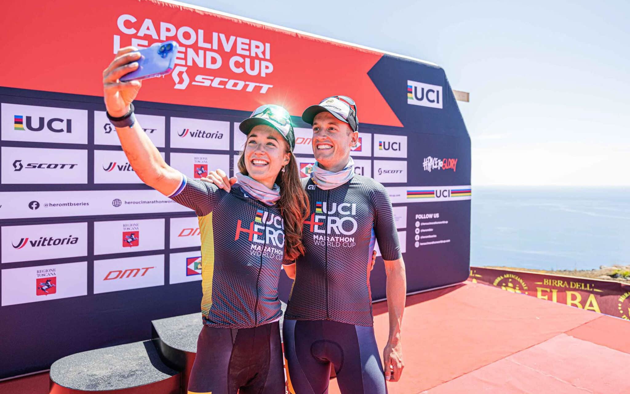 HERO UCI Cross-country Marathon World Cup 2025 Capoliveri: Wout Alleman en Rosa van Doorn bezorgen Buff-Megamo de dubbel