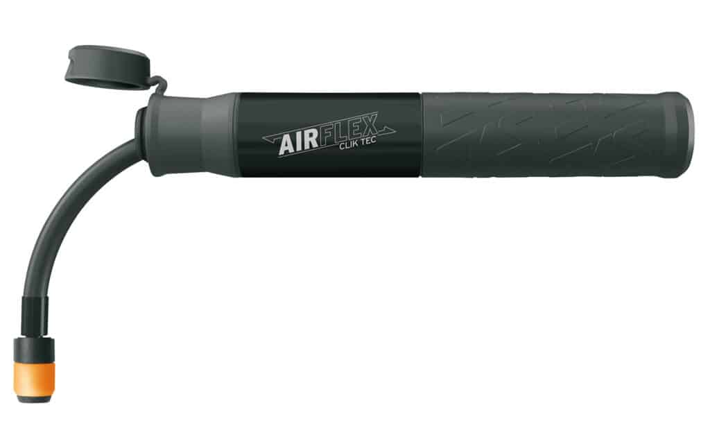 SKS AIRFLEX EXPLORER CLIK TEC: een mini-handpomp voor Clik Valve-ventielen