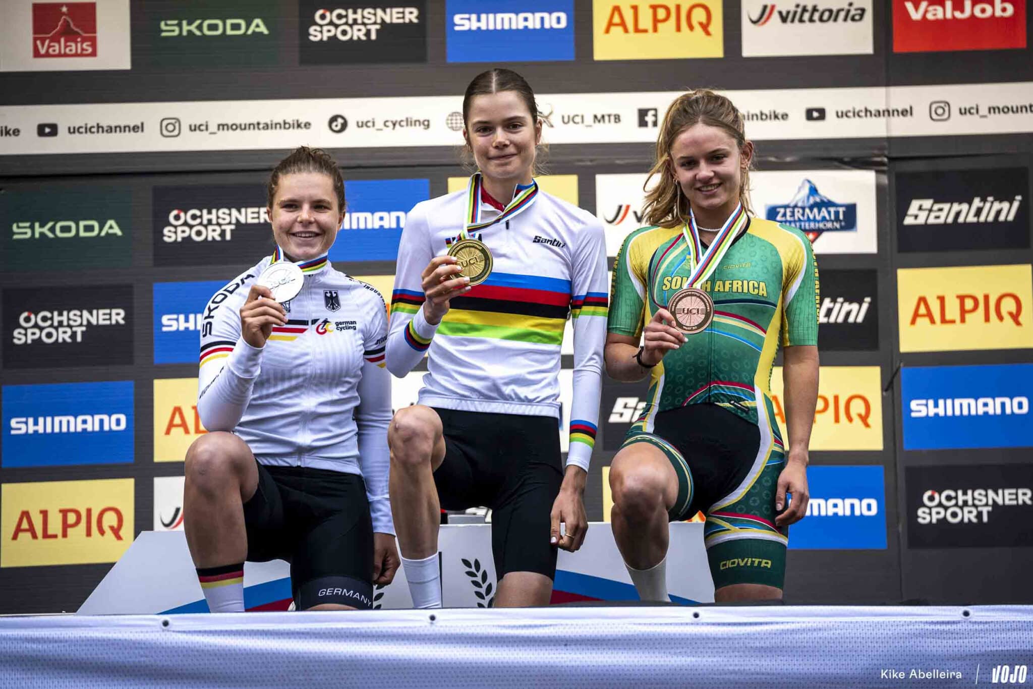 WK MTB Wallis 2025 | XCC U23: goud voor Boichis en Holmgren