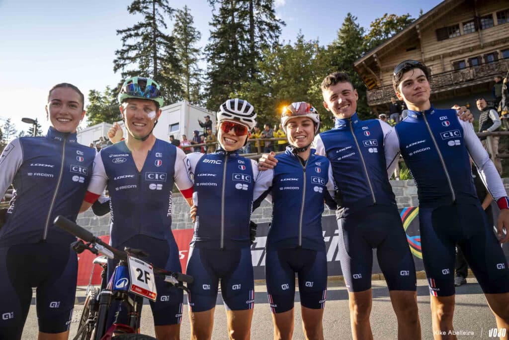 WK MTB Wallis 2025 | Mixed Team Relay: Frankrijk haalt het op de valreep!