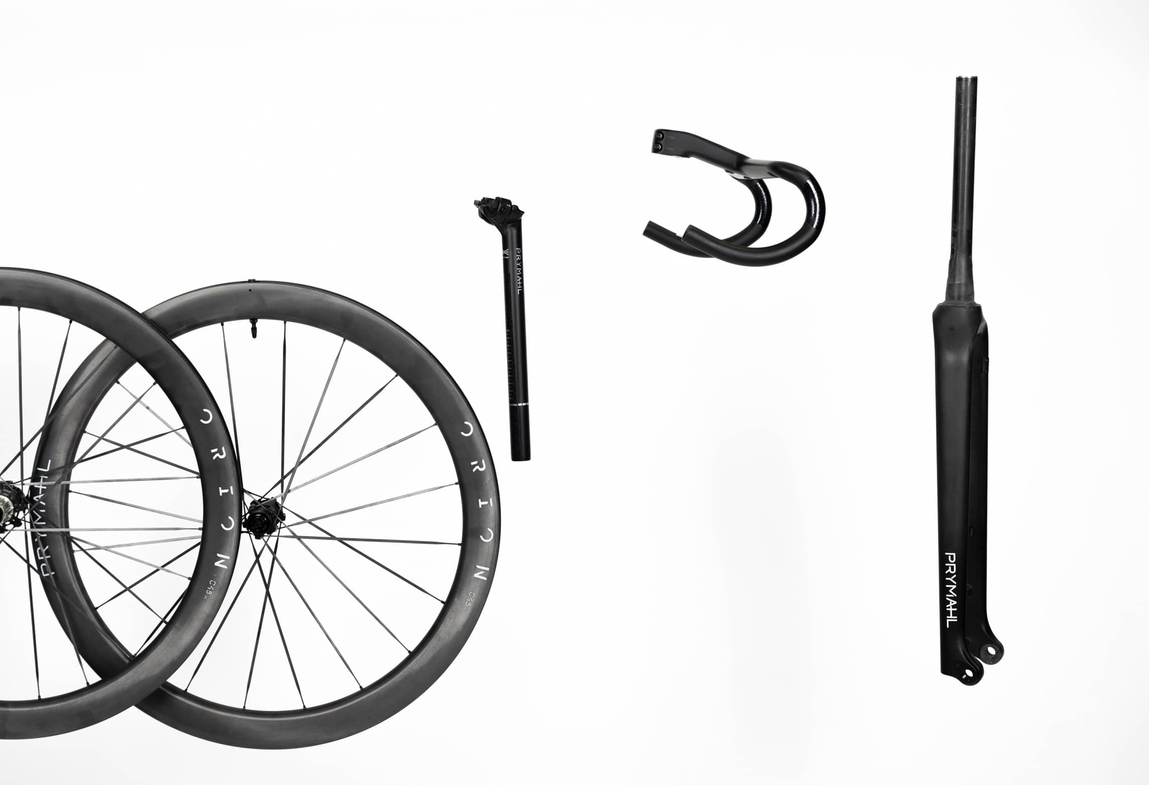 Nieuw | Prymahl lanceert carbon toplijn bestaande uit een cockpit, zadelpen en vaste voorvork