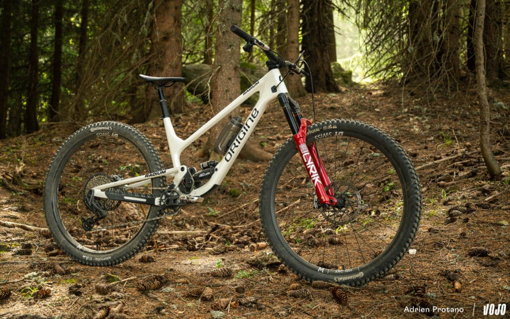 Test nieuw | Origine Radium: een trailbike die grote endurofietsen in twijfel trekt